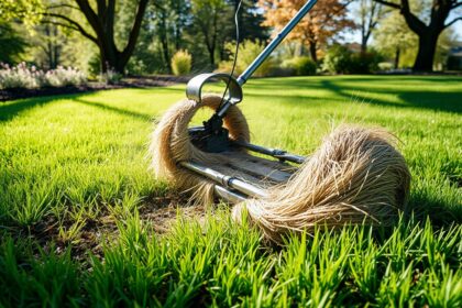 when to dethatch your lawn