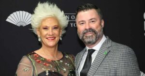 Anne Burrell and Stuart Claxton